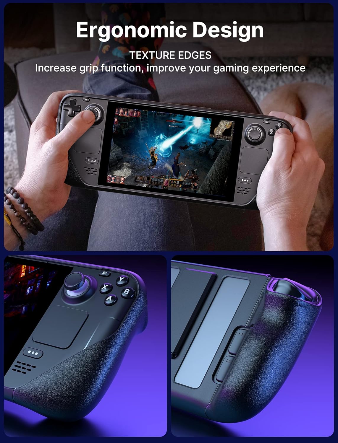 JSAUX Steam Deck / Steam Deck OLED Kickstand Tok
