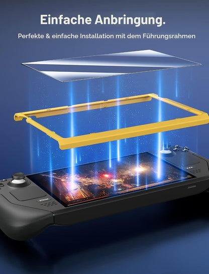 JSAUX Steam Deck / Steam Deck OLED edzett üveg kijelzővédő fólia (2db)