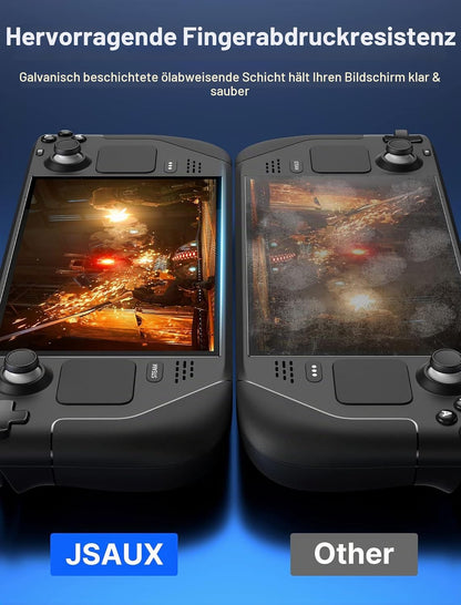 JSAUX Steam Deck / Steam Deck OLED edzett üveg kijelzővédő fólia (2db)