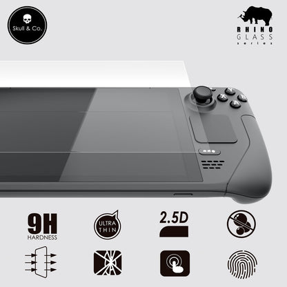 Skull & Co. Steam Deck / Steam Deck OLED edzett üveg kijelzővédő fólia (2db)