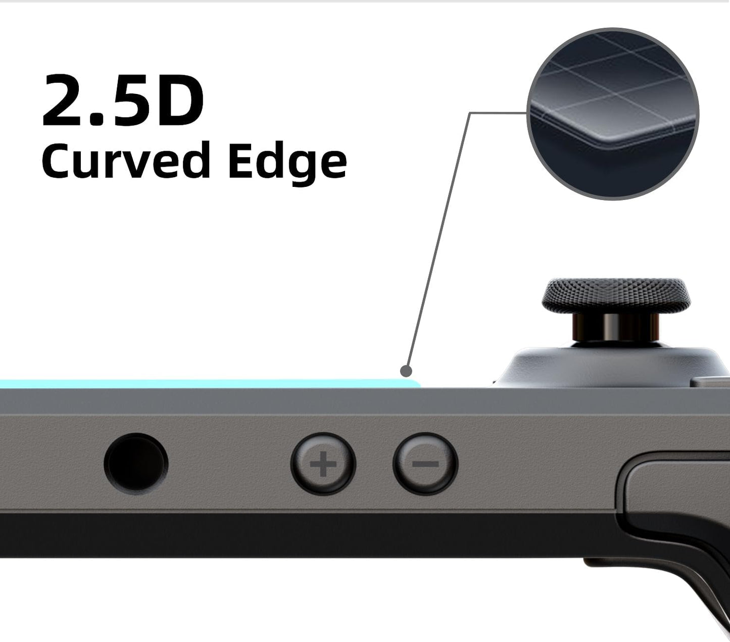 Skull & Co. Steam Deck / Steam Deck OLED edzett üveg kijelzővédő fólia (2db)