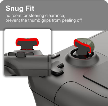 Skull & Co. Thumb Grip Szett - Fekete, 3 Pár (6 Darab)