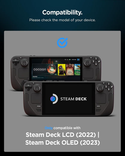 Spigen Steam Deck / Steam Deck OLED Tok - Fekete