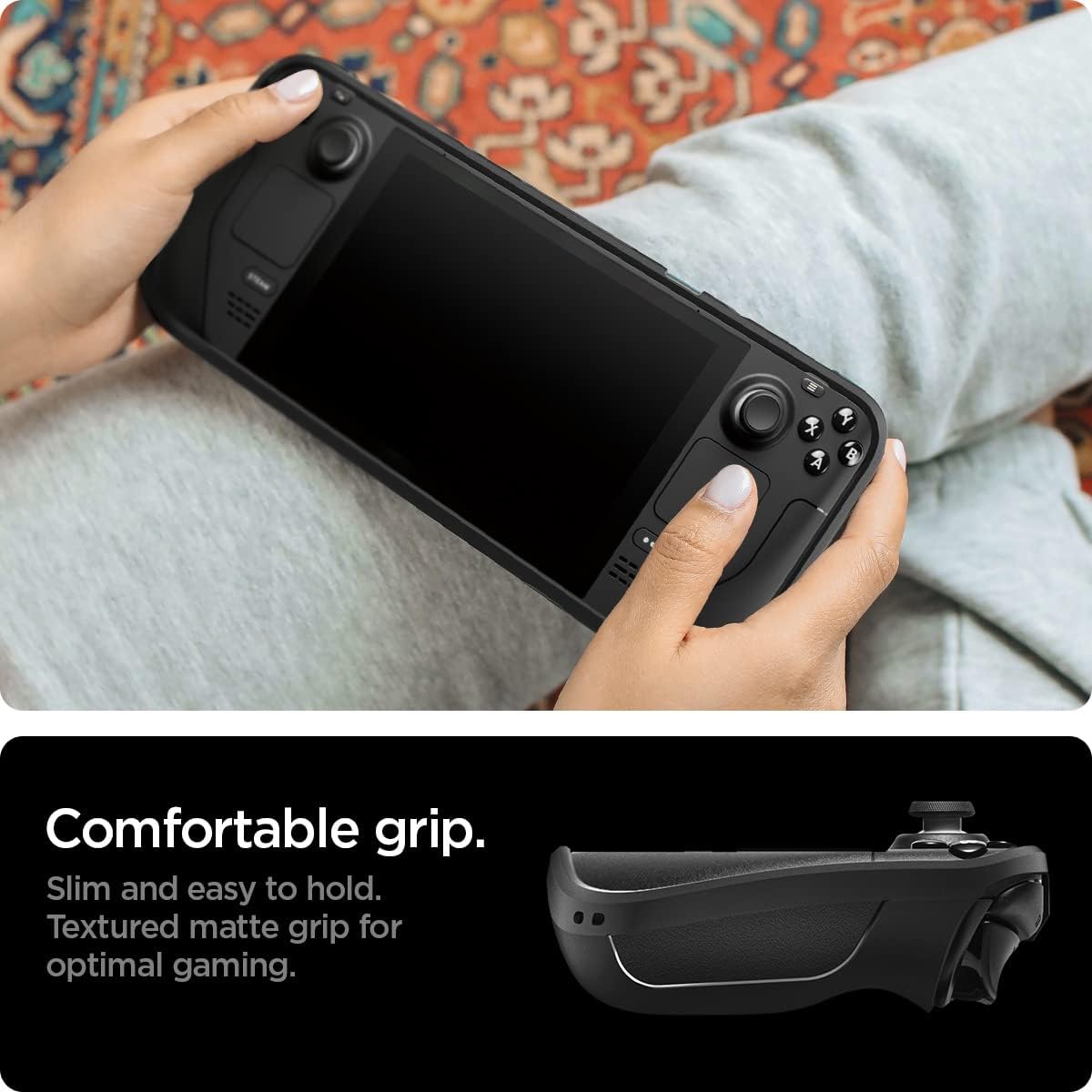 Spigen Steam Deck / Steam Deck OLED Tok - Fekete