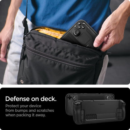Spigen Steam Deck / Steam Deck OLED Tok - Fekete