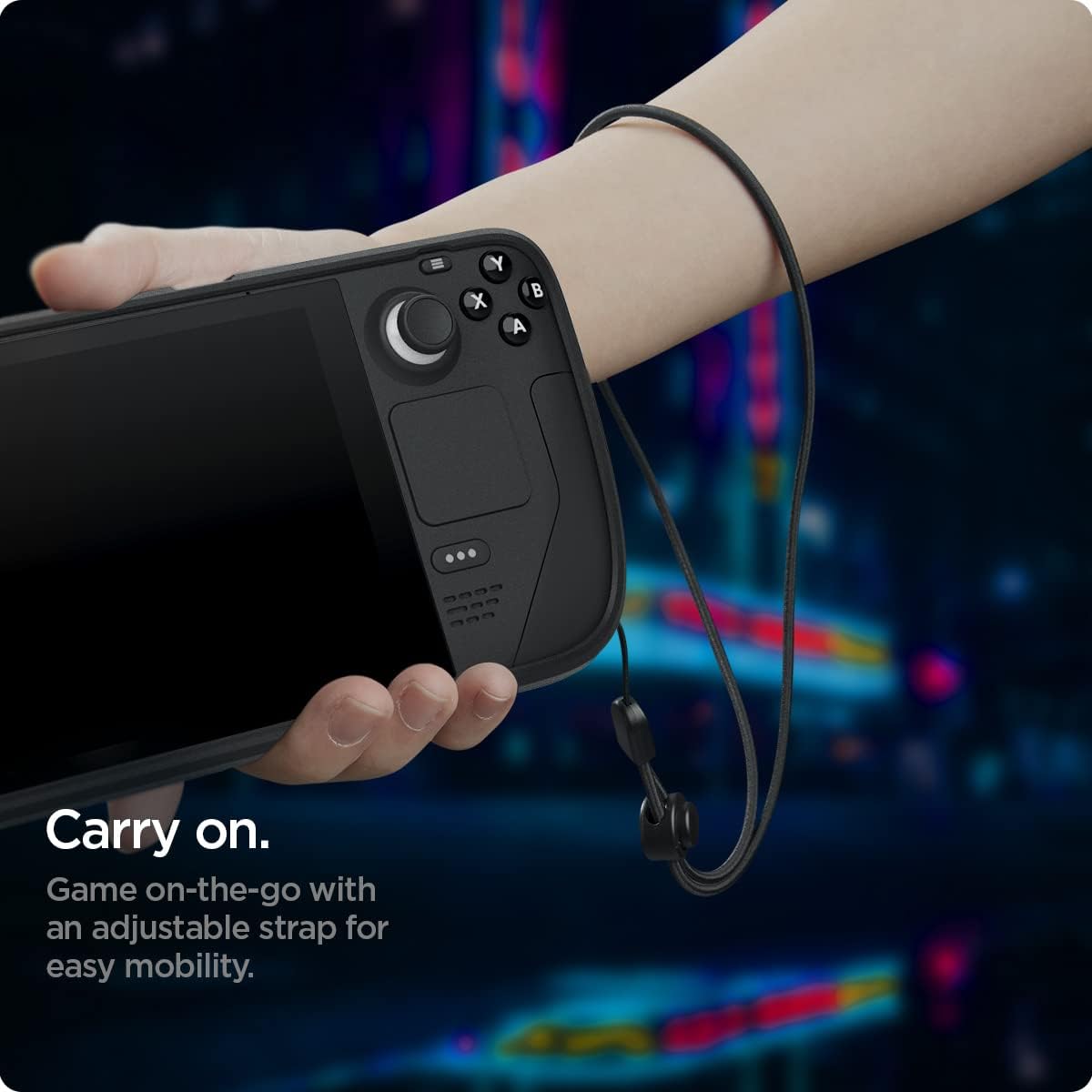Spigen Steam Deck / Steam Deck OLED Tok - Fekete