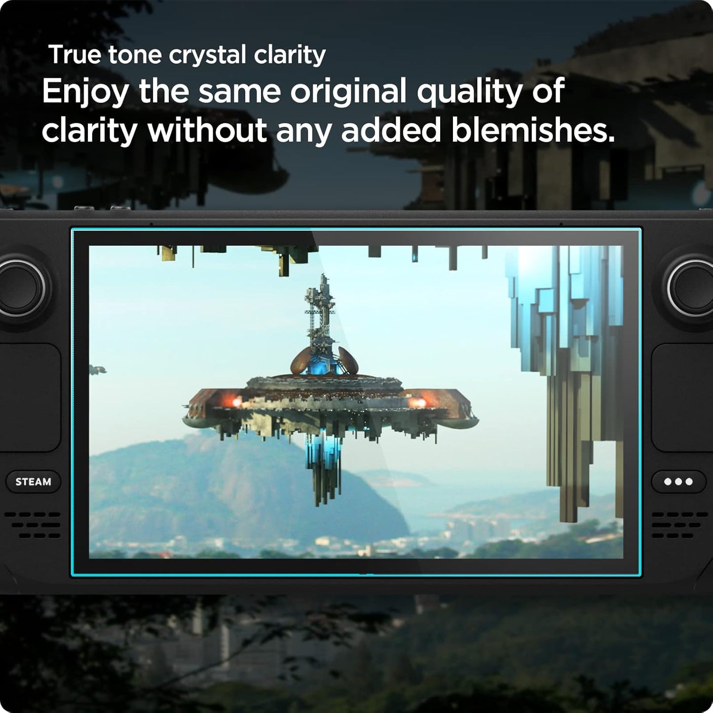 Spigen Steam Deck / Steam Deck OLED edzett üveg kijelzővédő fólia